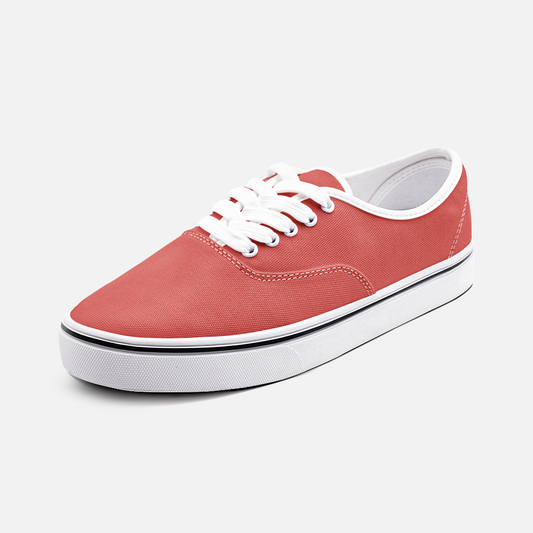 Cherry Red Unisex Canvas Loafer
