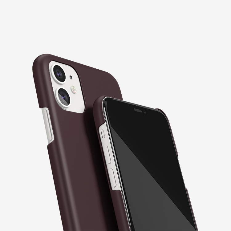 Chocolate Brown iPhone Case