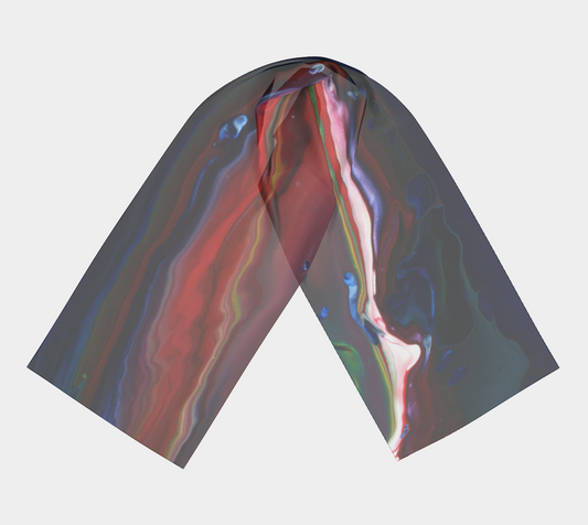 Northern Light Long Scarf Wave