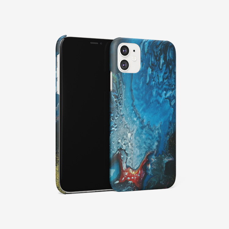 Gold Stream Splash iPhone Case