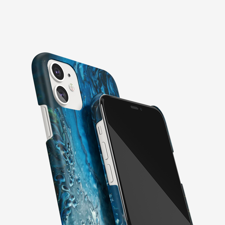 Gold Stream Splash iPhone Case