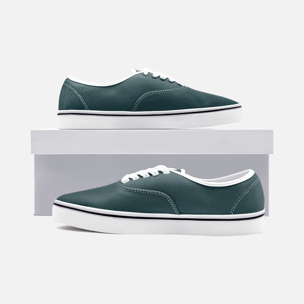 Sea Green Unisex Canvas Loafer