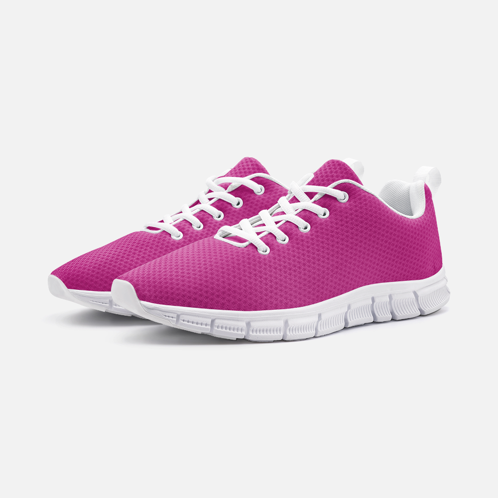 Fabulous Fuchsia Unisex Lightweight Walking Sneakers