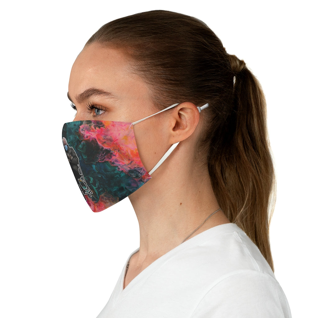 Bernie on Feel the Borboleta Fabric Face Mask