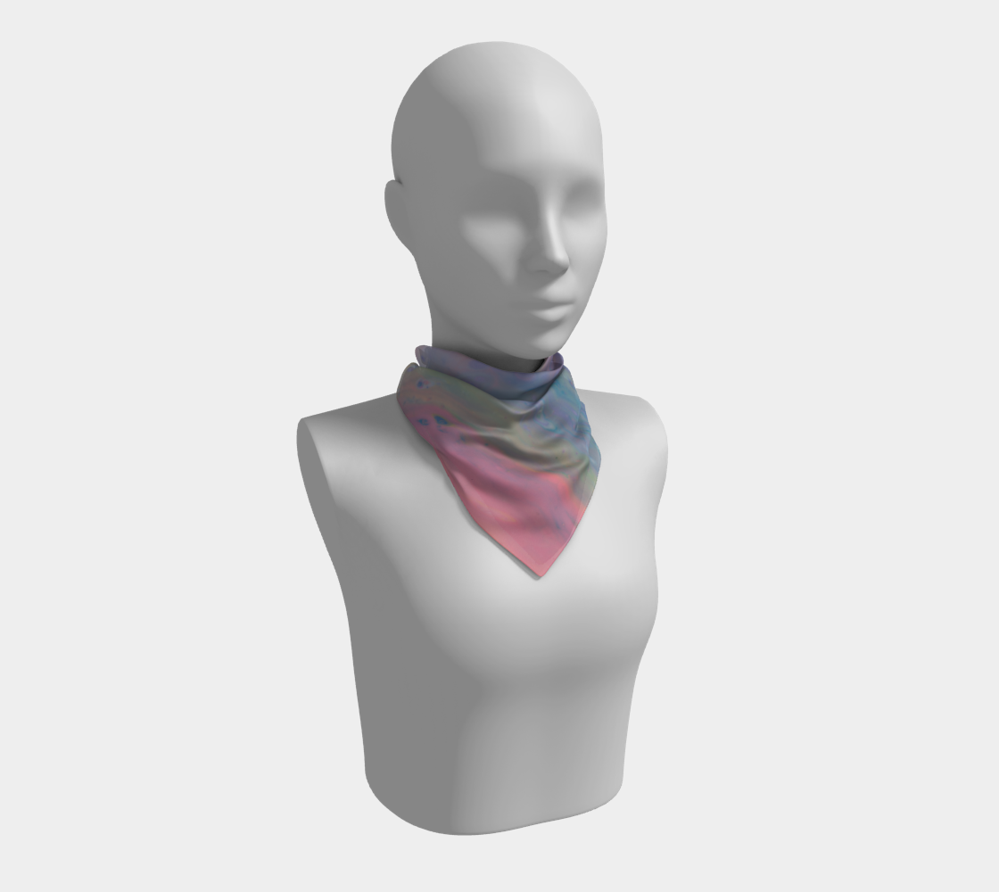 Pastel Swamp Square Scarf