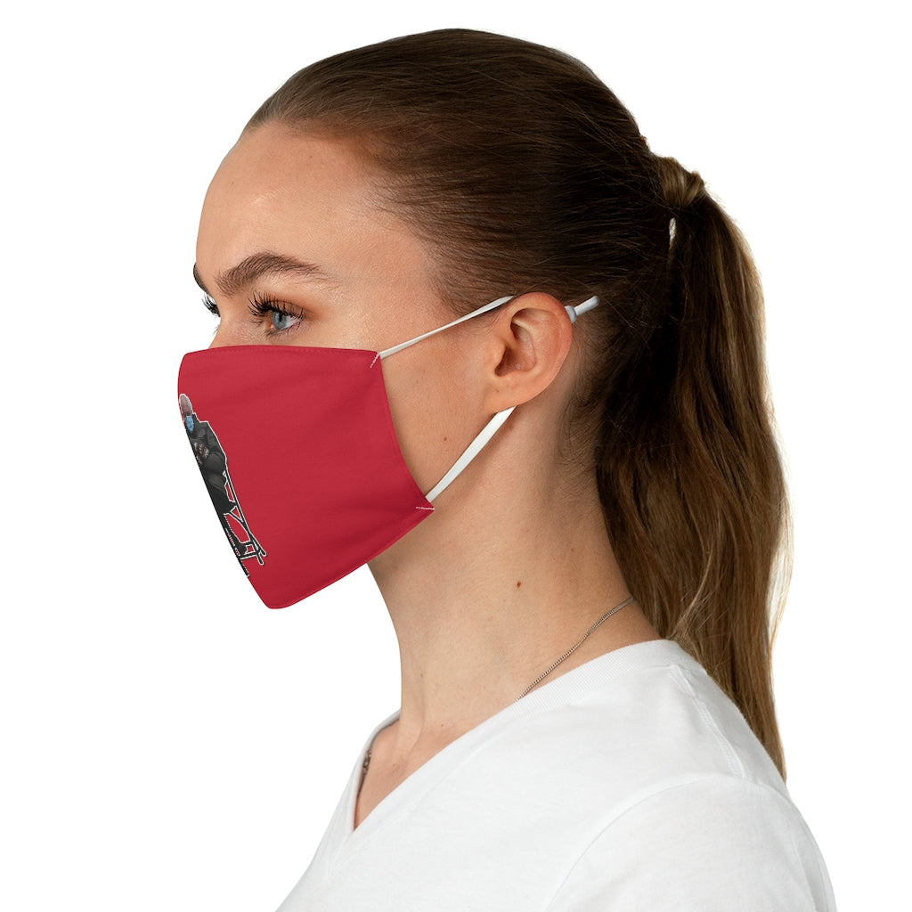 Red Bernie Fabric Face Mask
