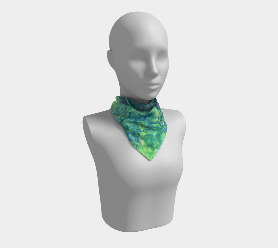 Envy Splash Square Scarf