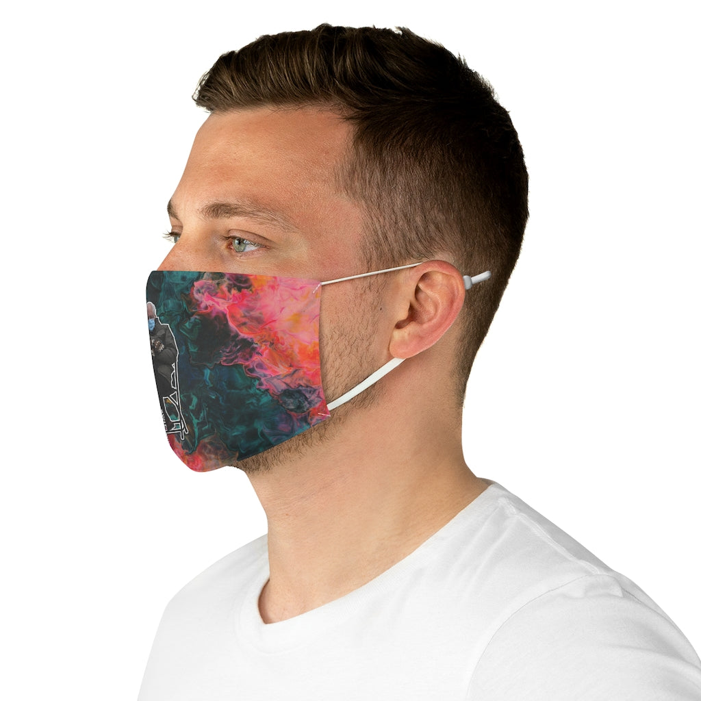 Bernie on Feel the Borboleta Fabric Face Mask