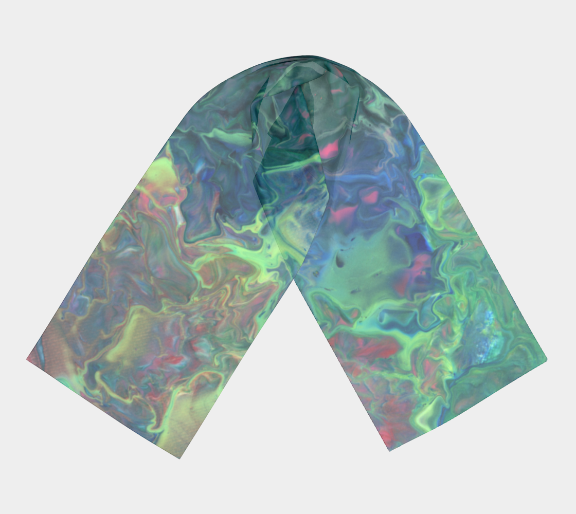 Envy Splash Long Scarf