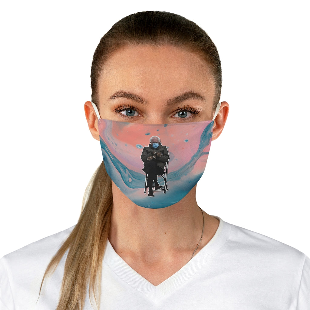 Bernie on Proud Brigid Fabric Face Mask