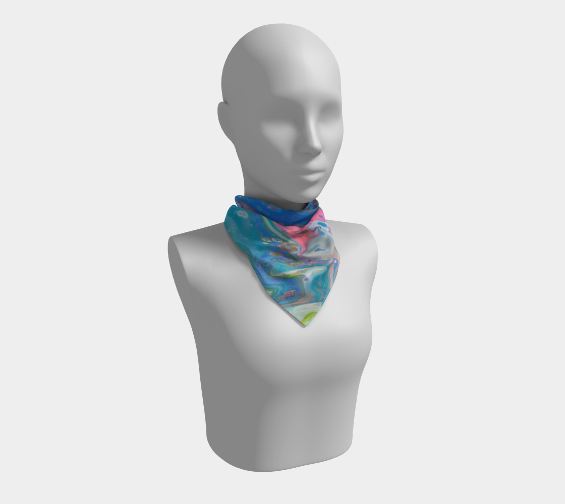 Tropical Breeze Square Scarf