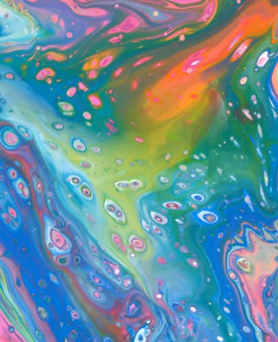 Tropical Breeze - RainbowCity Journal with Table of Contents (Lined+Numbered): Slice off the spine, punch the pages and pop in your Happy Planner (7 x 9.25" Classic Planner Size)