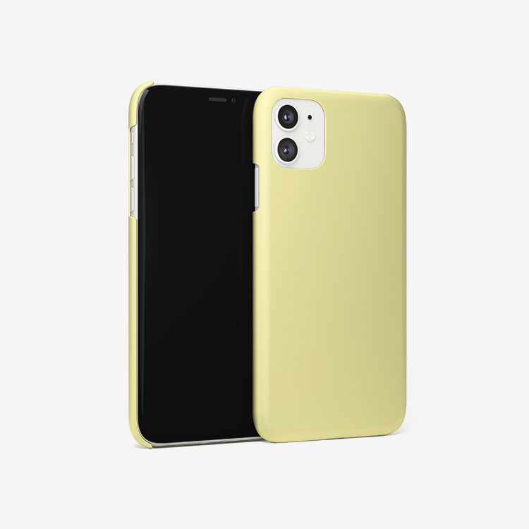 Butter Yellow iPhone Case