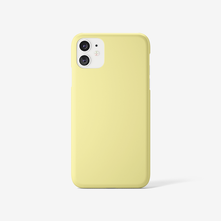 Butter Yellow iPhone Case