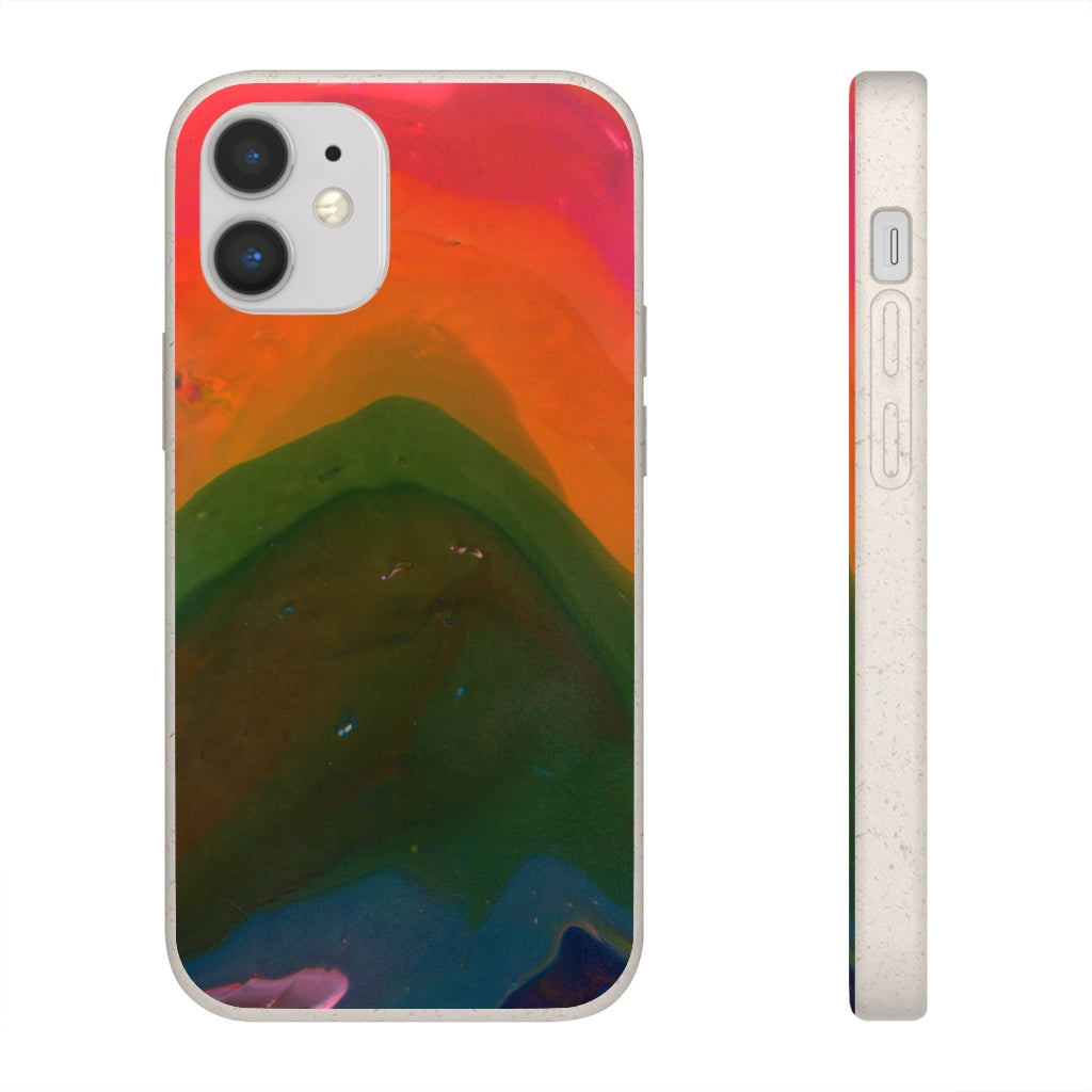 Rainbow Mountain Biodegradable Case