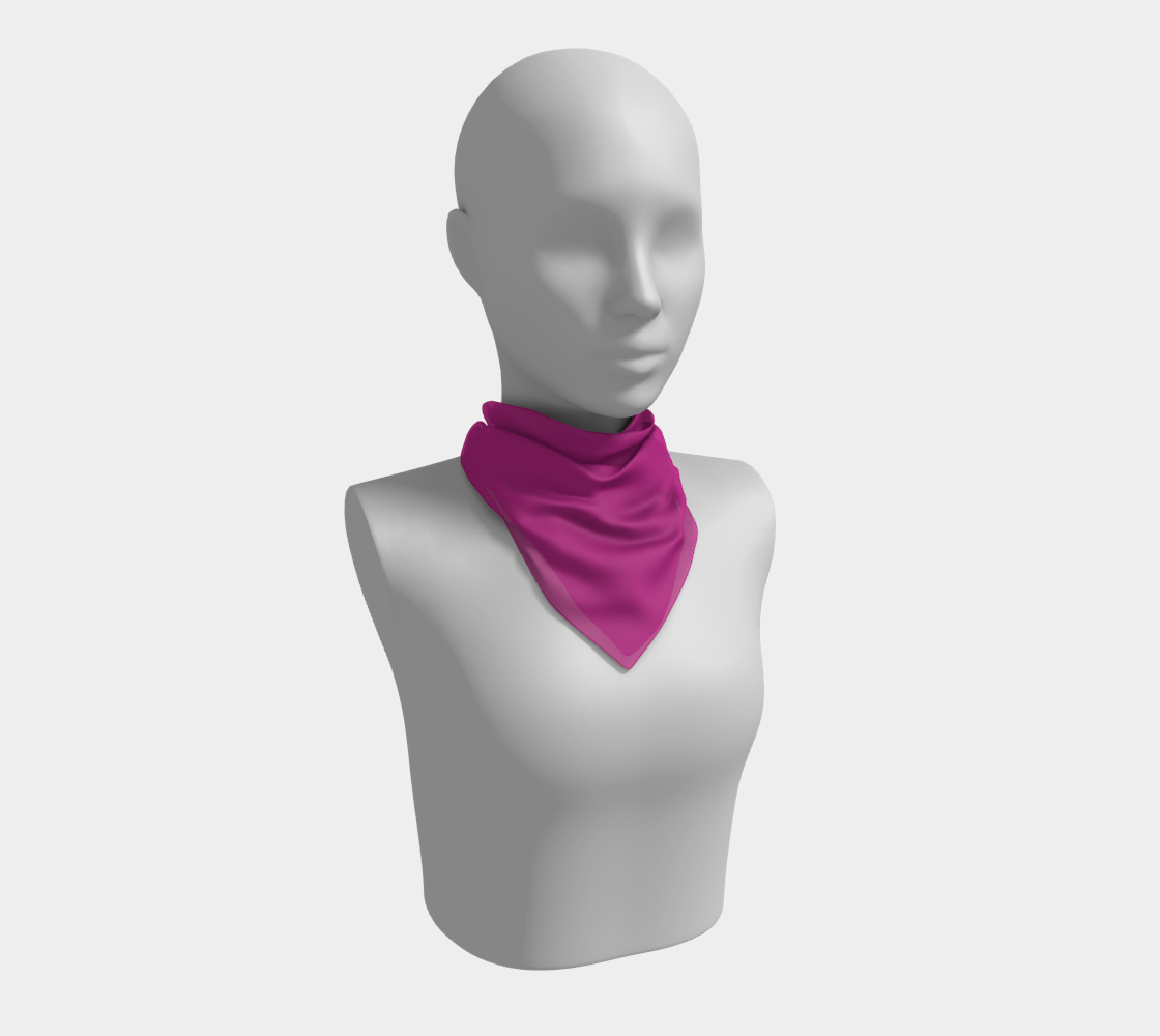 Fabulous Fuchsia Square Scarf