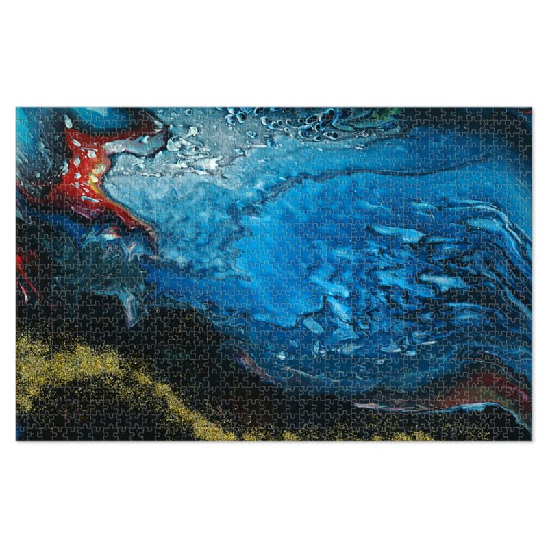 Gold Stream Jigsaw Puzzle