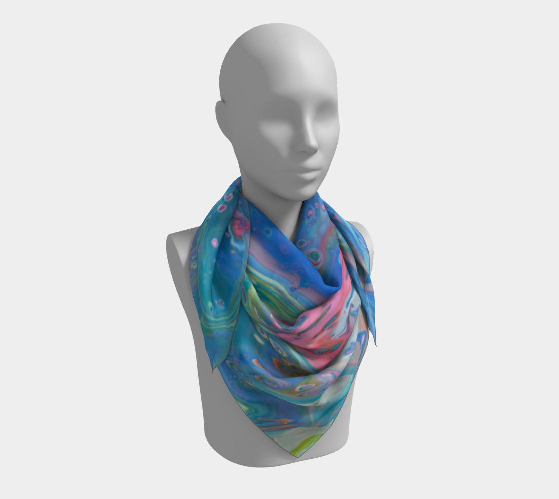 Tropical Breeze Square Scarf