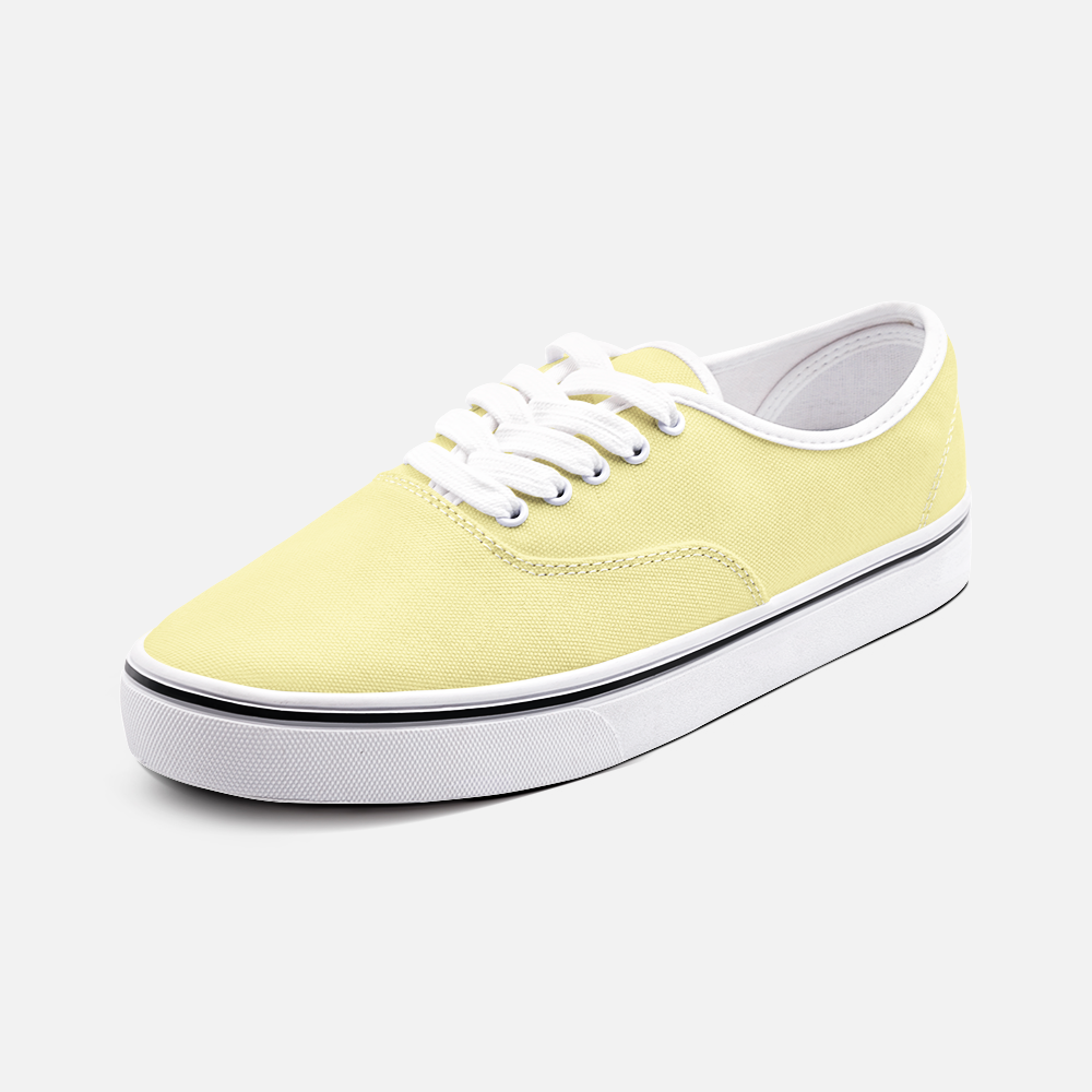 Butter Yellow Unisex Canvas Loafer