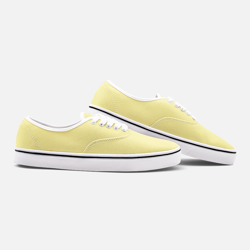 Butter Yellow Unisex Canvas Loafer