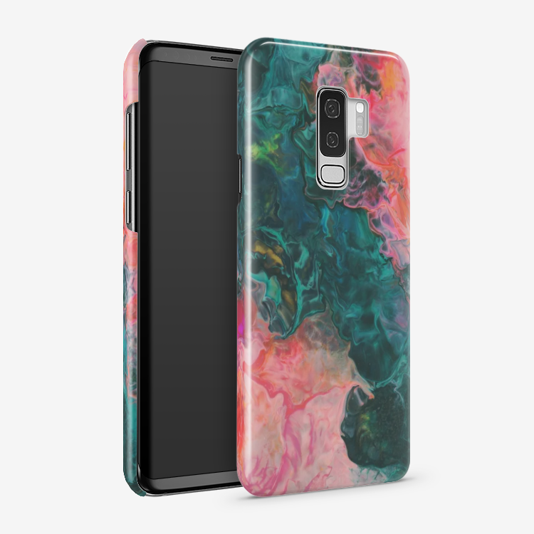 Feel the Borboleta Acrylic Pour Art Samsung Phone Cases