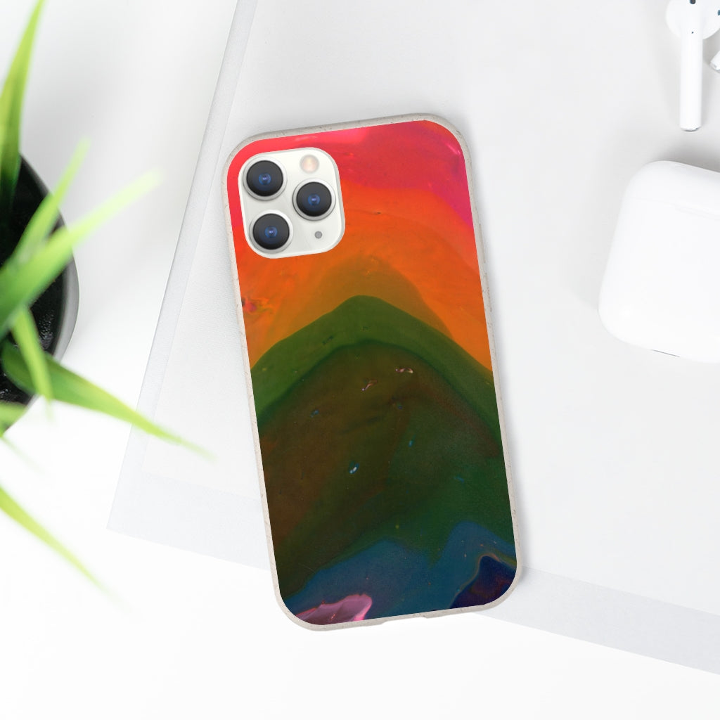 Rainbow Mountain Biodegradable Case
