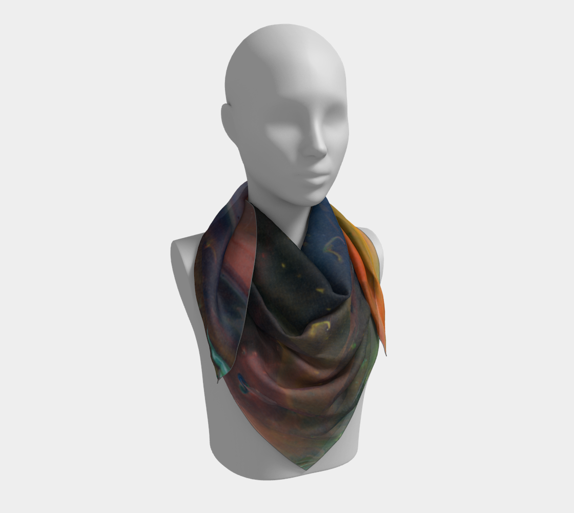 Jazzy Jewel Square Scarf