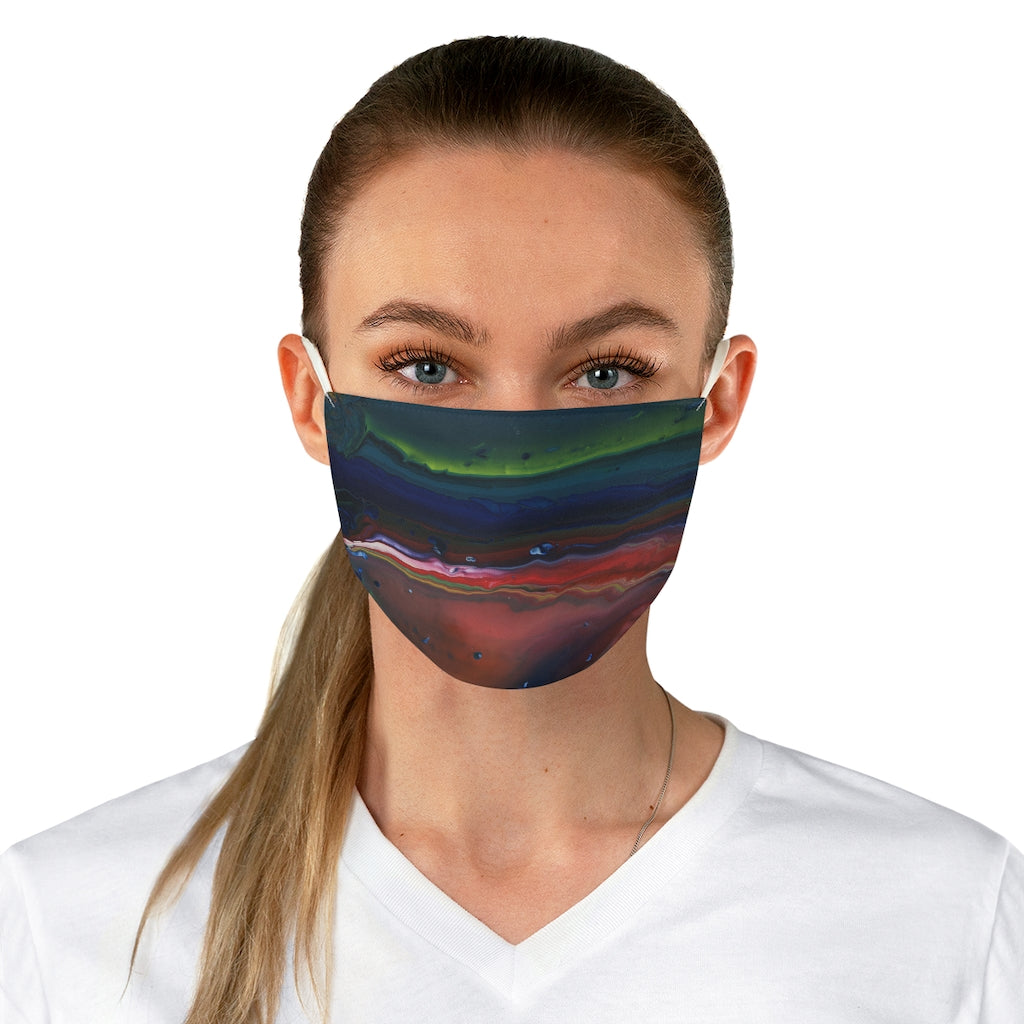 Northern Light Fabric Face Mask