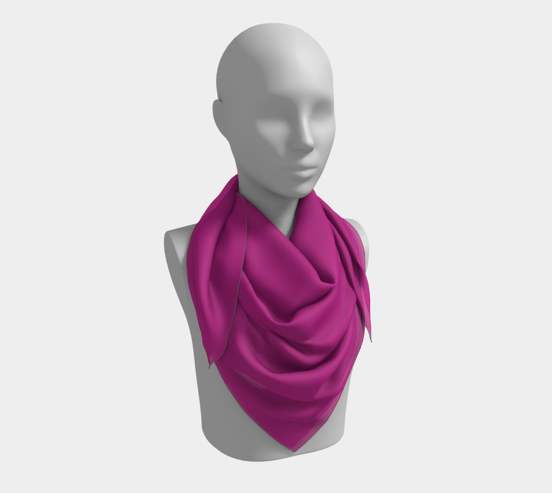 Fabulous Fuchsia Square Scarf