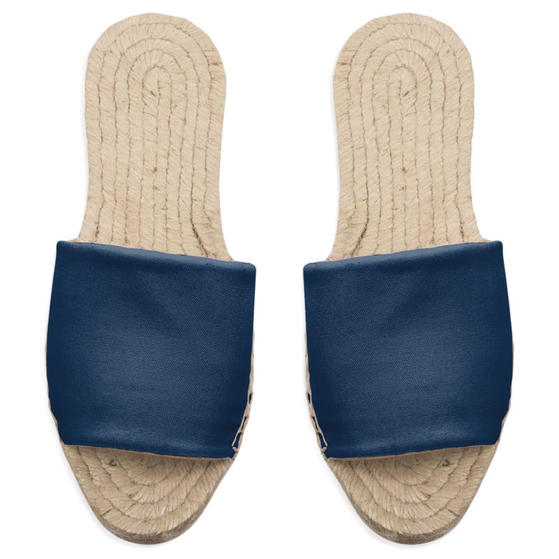 In the Navy Sandal Espadrilles