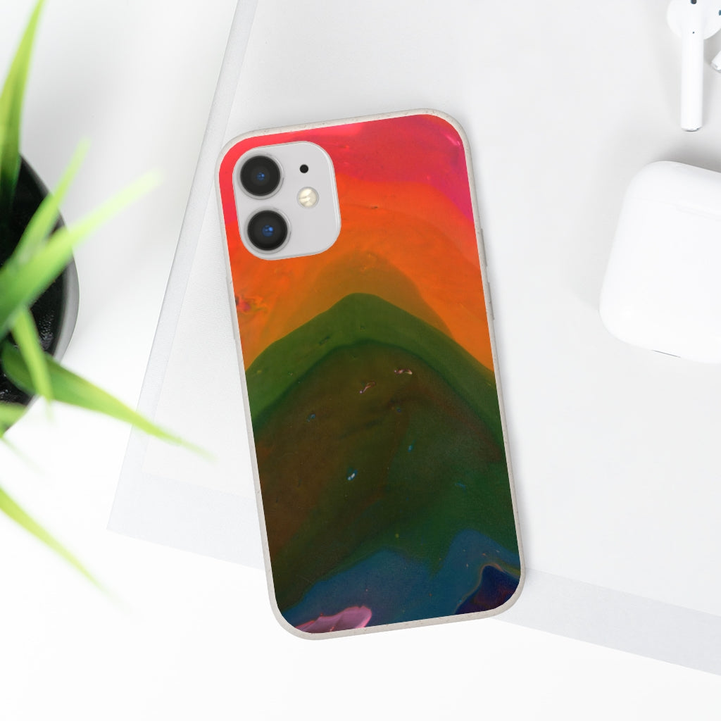Rainbow Mountain Biodegradable Case