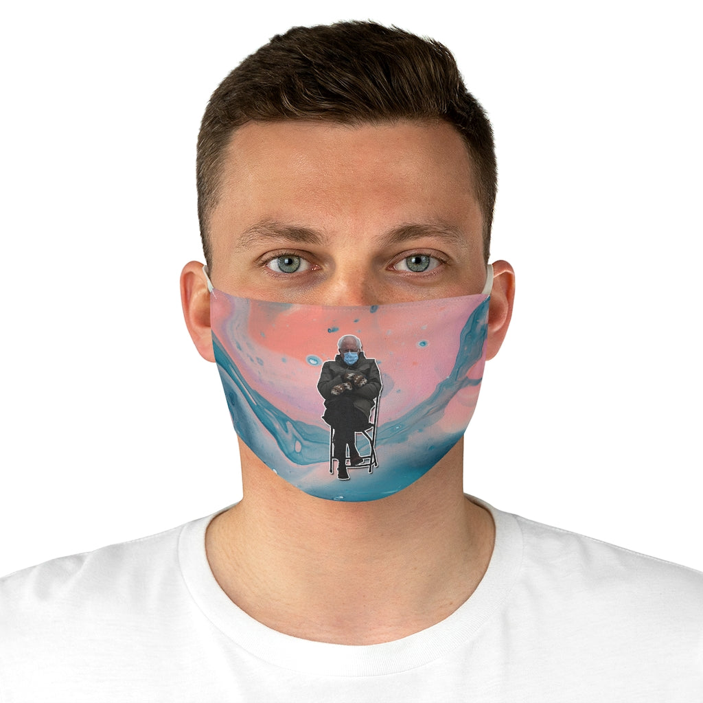 Bernie on Proud Brigid Fabric Face Mask