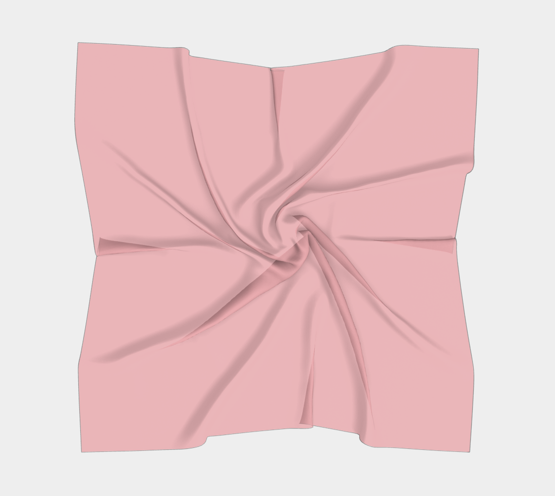 Pink Petal Square Scarf
