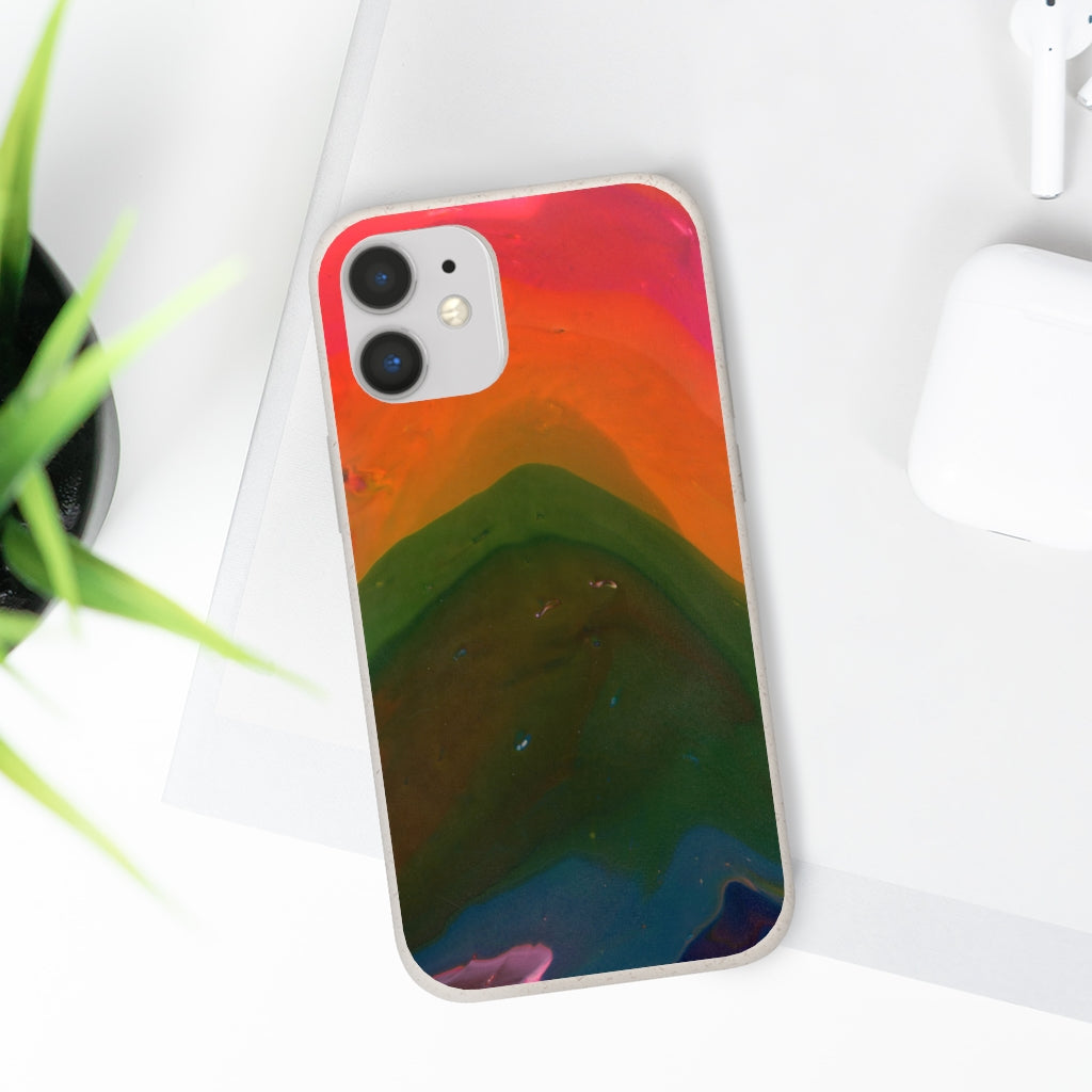 Rainbow Mountain Biodegradable Case