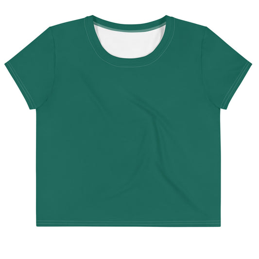 Bright Green Crop Tee