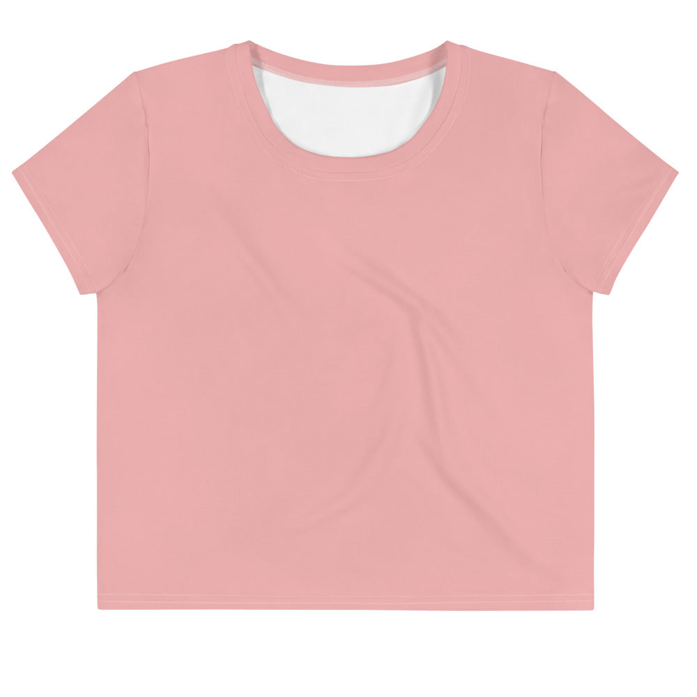 Pink Petal Crop Tee