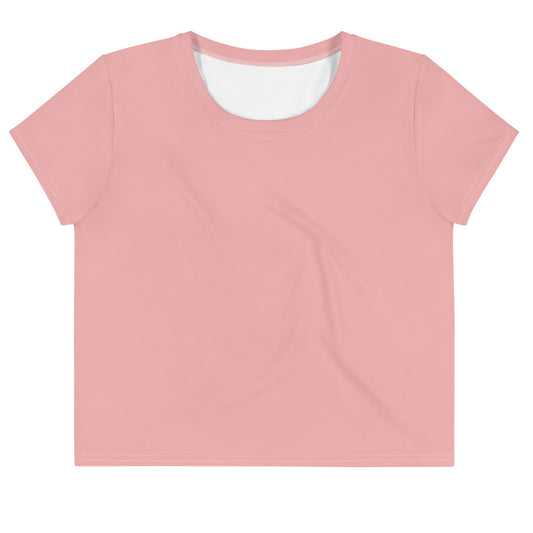 Pink Petal Crop Tee