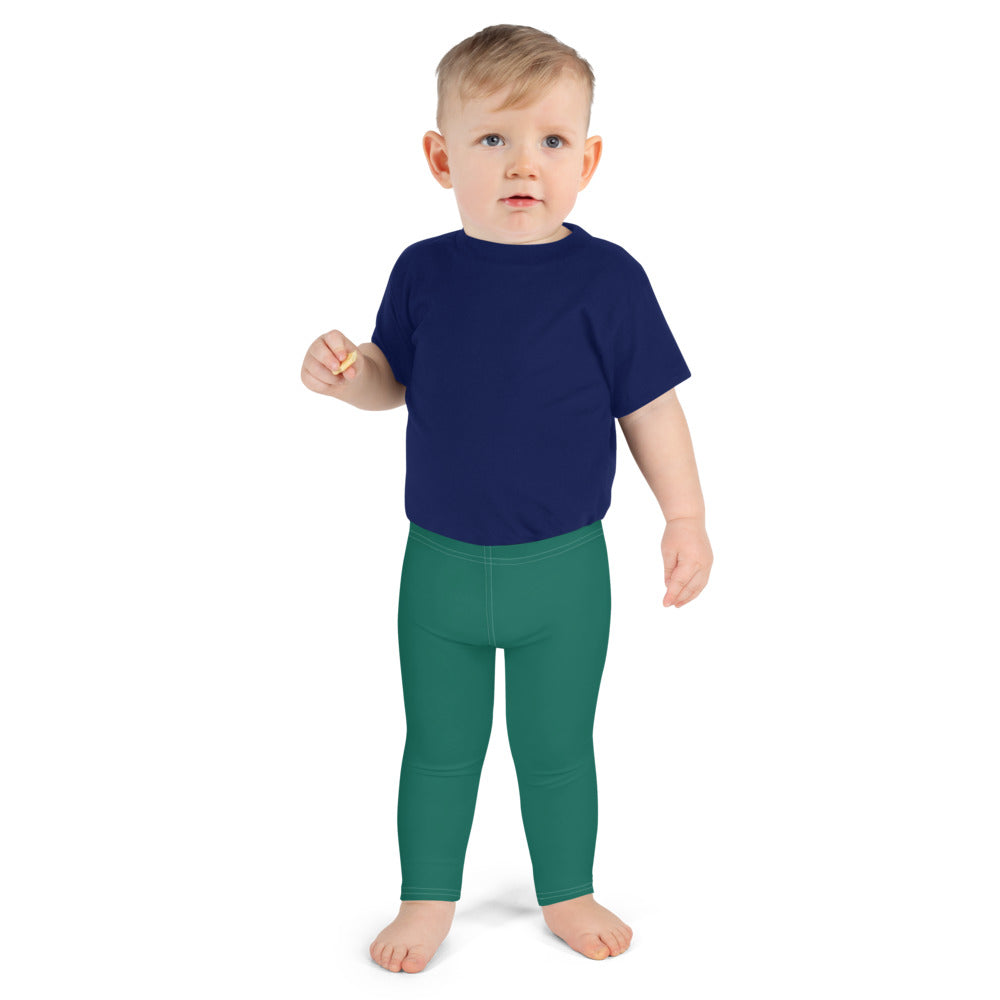 Bright Green Kids Leggings