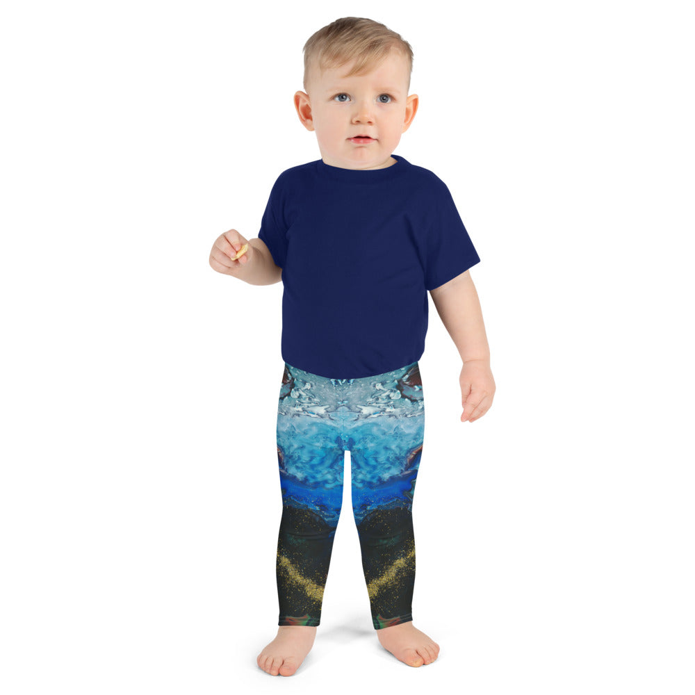 Gold Stream Kids Leggings