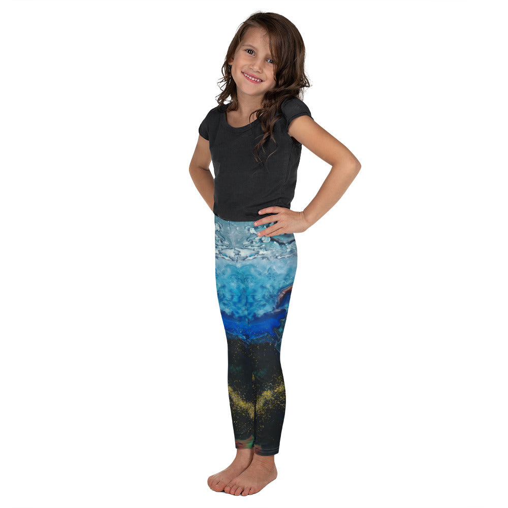 Gold Stream Kids Leggings