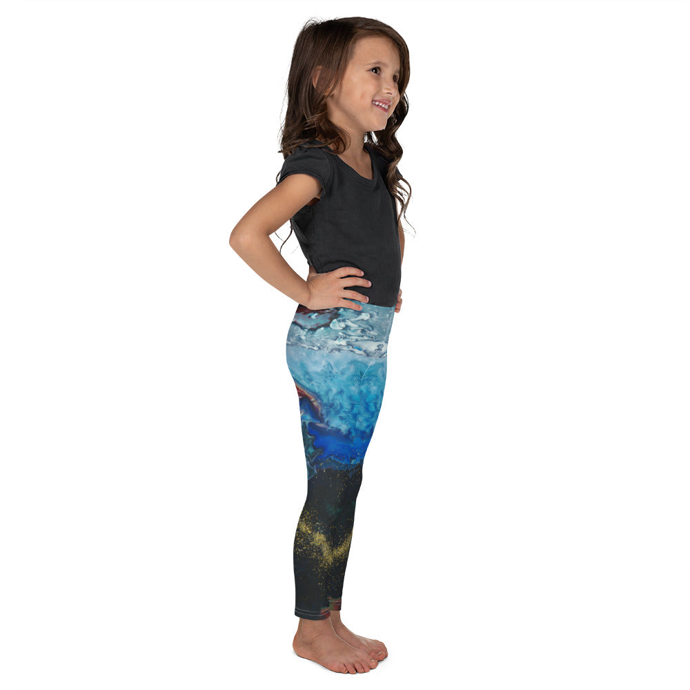 Gold Stream Kids Leggings
