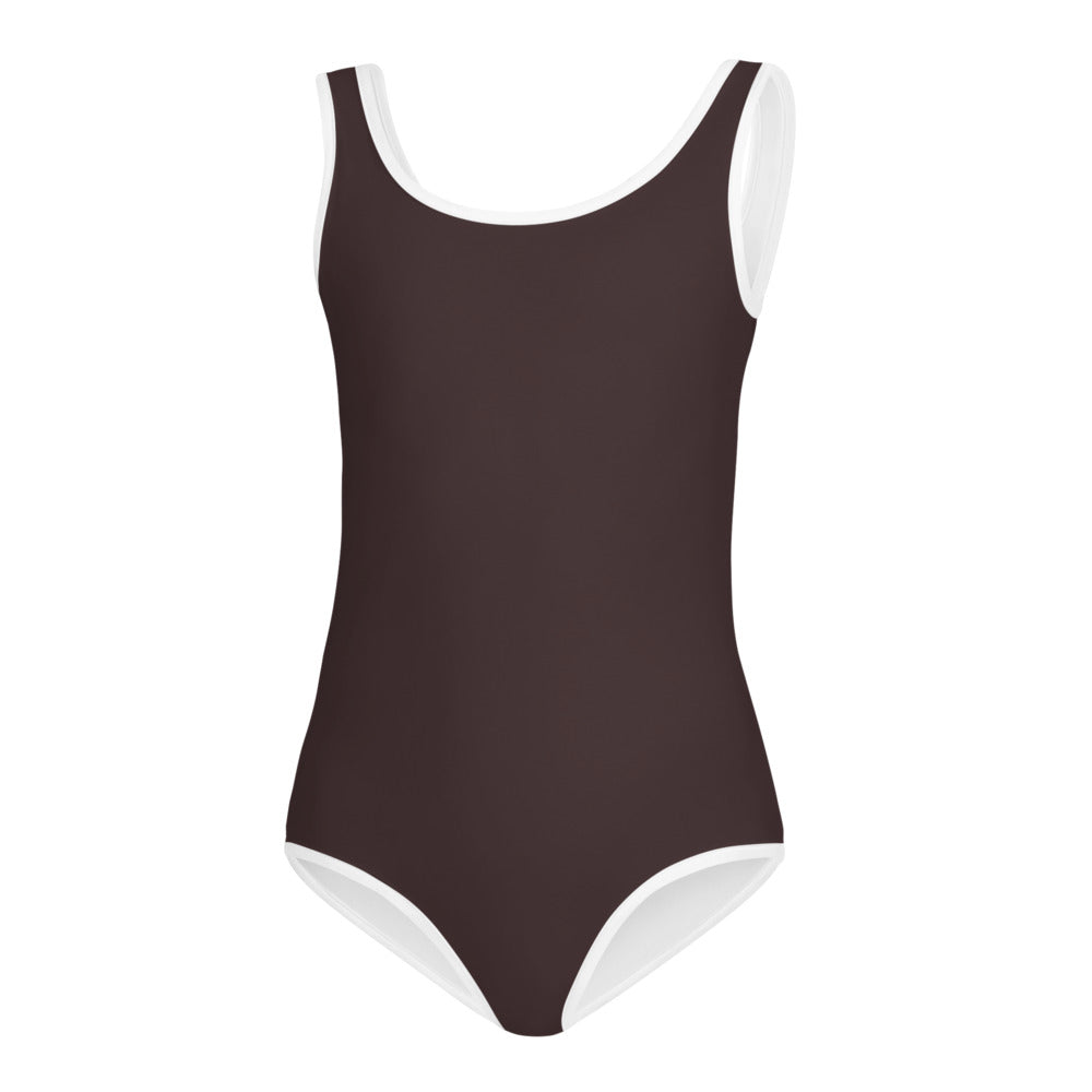 Chocolate Brown Kids Swimsuit