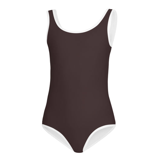 Chocolate Brown Kids Swimsuit