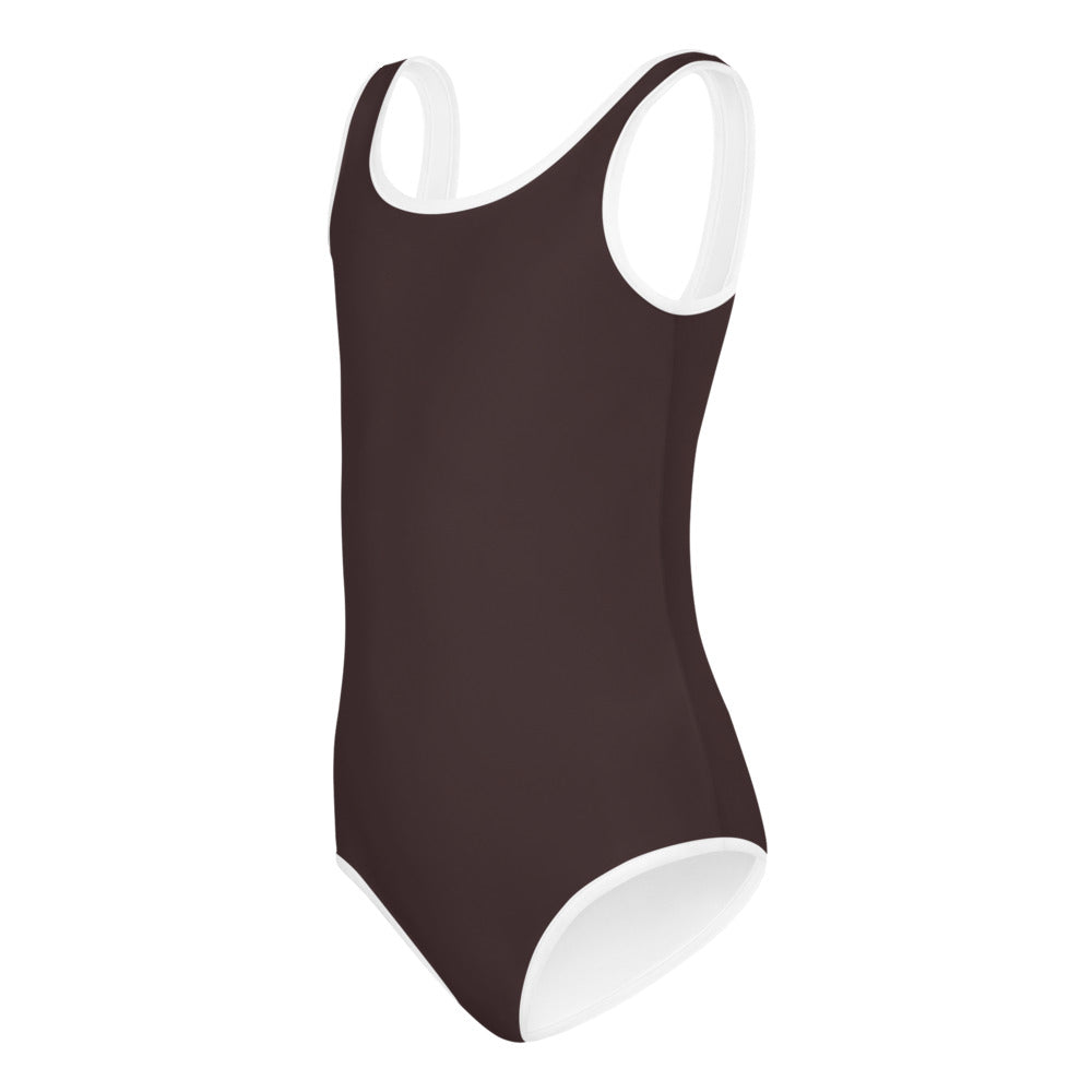 Chocolate Brown Kids Swimsuit