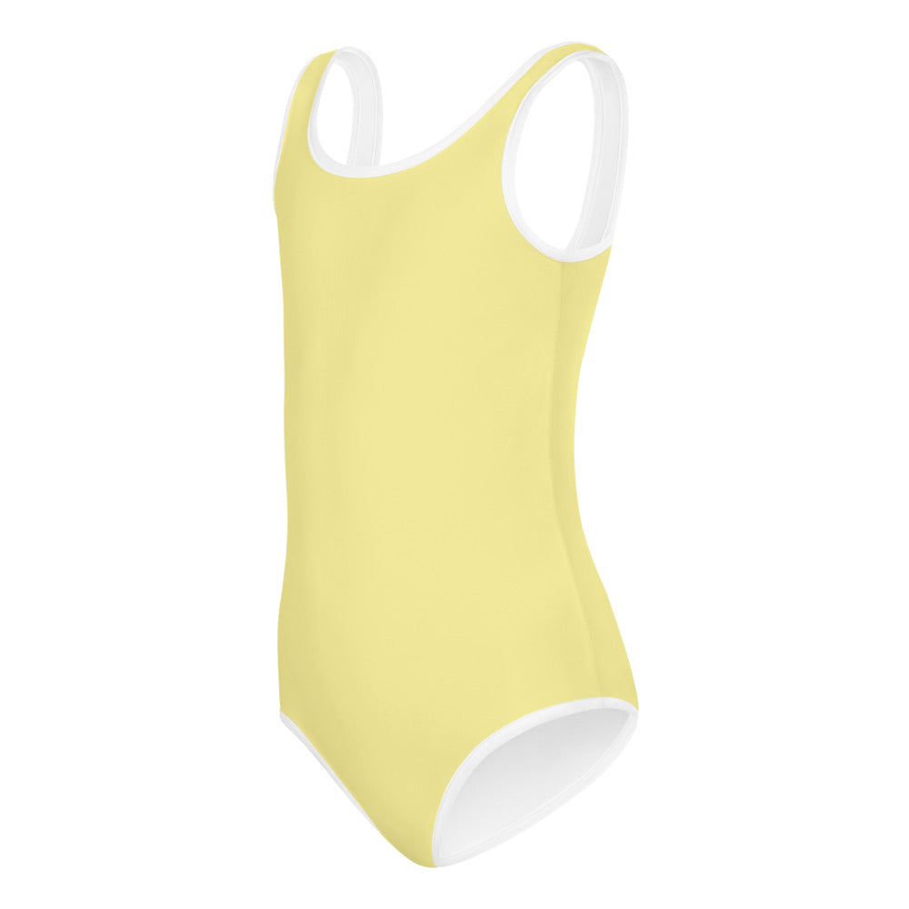 Butter Yellow Kids Swimsuit