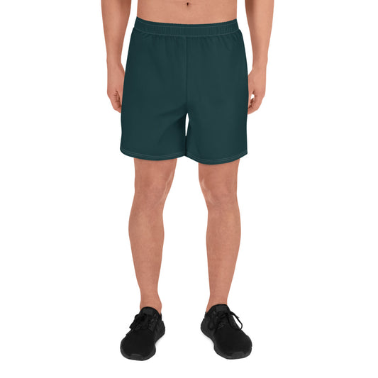 Sea Green Athletic Long Shorts