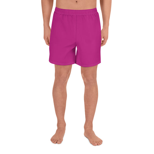 Fabulous Fuchsia Athletic Long Shorts