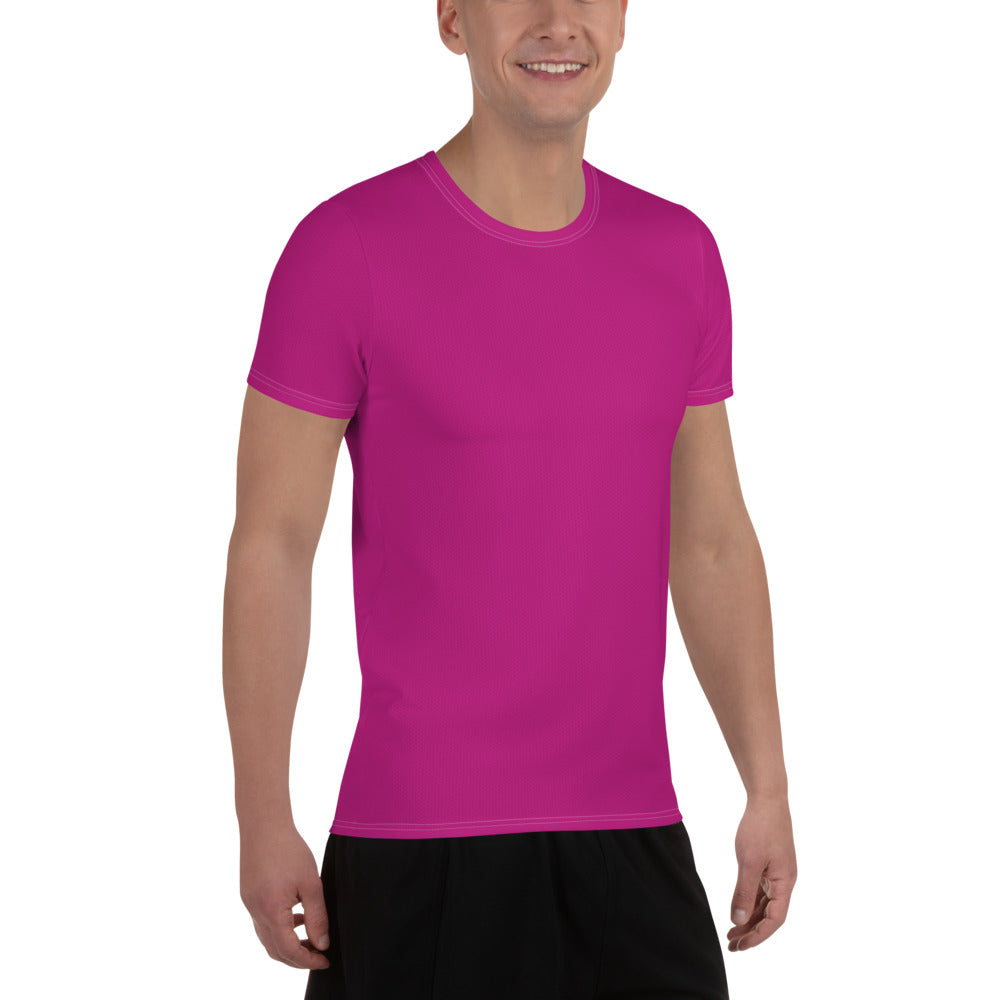Fabulous Fuchsia Relaxed Fit Athletic T-shirt