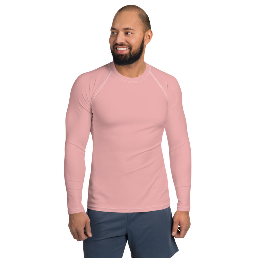 Pink Petal Men's Rash Guard