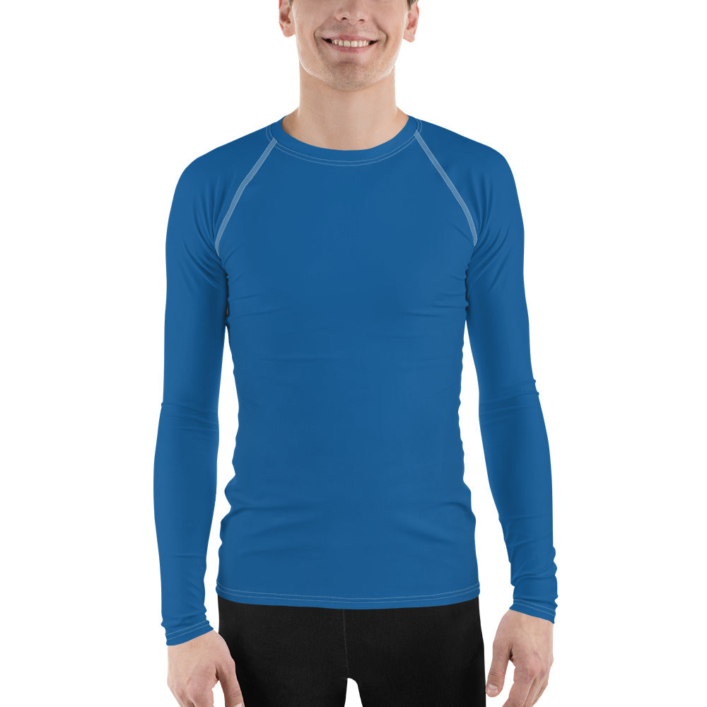 Water Blue Men's Rash Guard